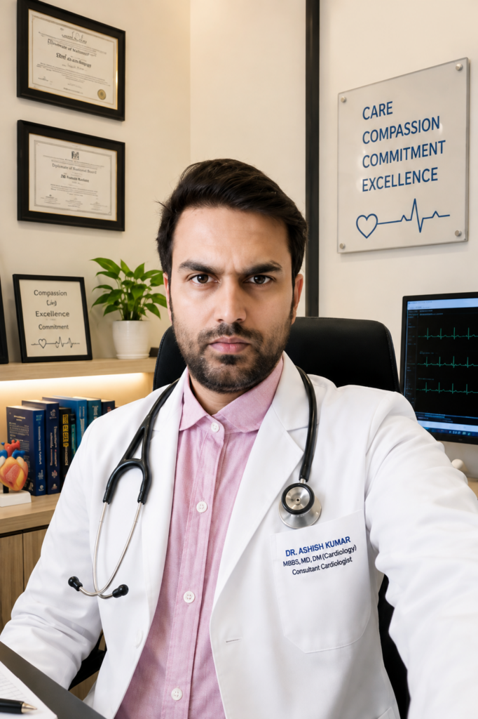 Dr Ashish Kumar - Cardiologist in Patna
